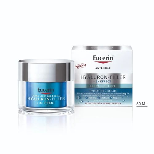 Gel Facial Ultra-Light Eucerin Hyaluron-Filler + 3X Effect x 50 ml