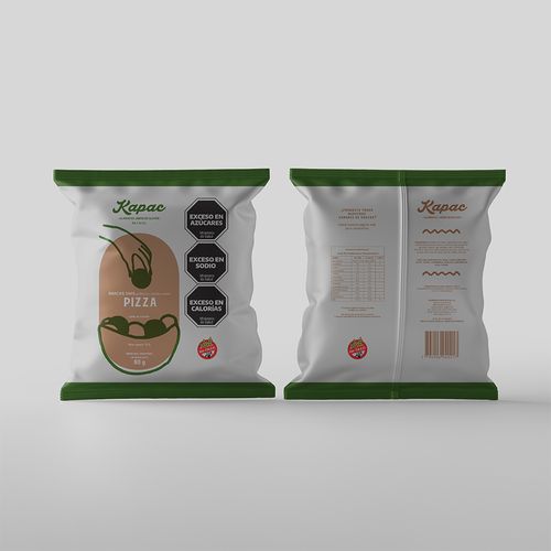 Snack Galletitas Saladas Kapac Sabor Pizza x 80 g