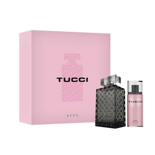 Set Tucci Nero EDP x 100 ml + Body Splash x 75 ml