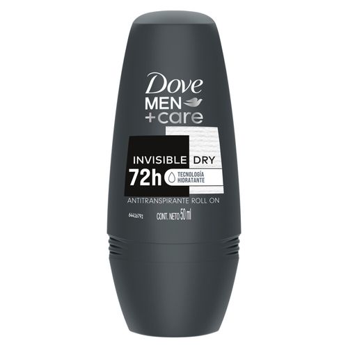 Desodorante Dove Men Roll On Invisible Dry x 50 ml