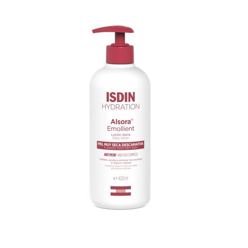 Loción Isdin Emoliente Corporal x 400 ml