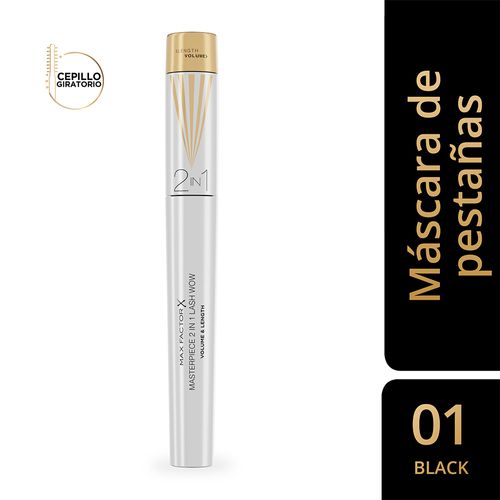 Máscara de Pestañas Max Factor Masterpiece 2 In 1 001 x 1.7 ml