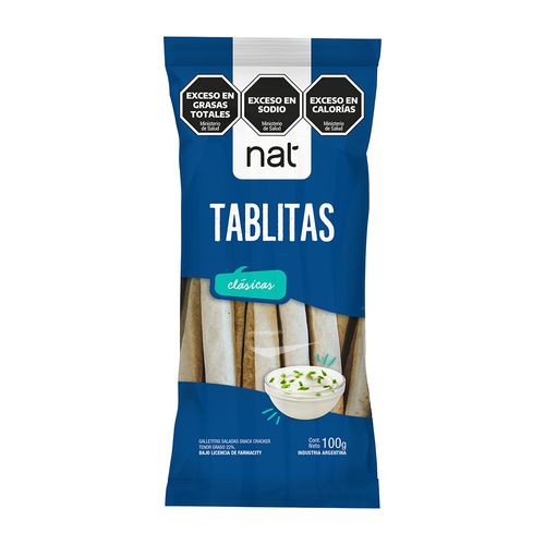 Tablitas Nat Clásicas x 100 g