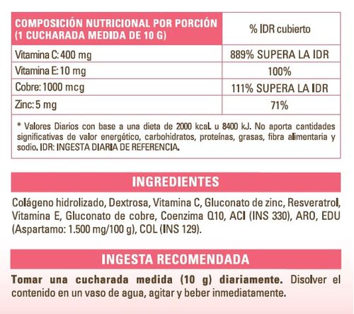 Suplemento Dietario Pure Wellness Colágeno Glowing Skin Pote x 360 g