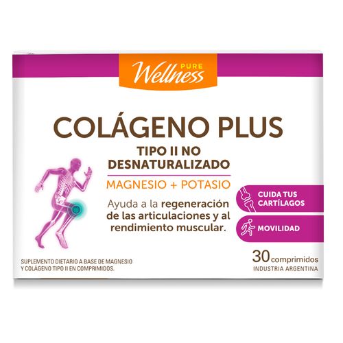 Suplemento Dietario Pure Wellness Colágeno Plus x 30 un