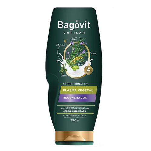 Acondicionador Bagóvit Capilar Plasma Vegetal x 350 ml