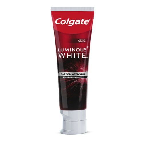 Pasta Dental Colgate Luminous White Carbón Activado x 90 g