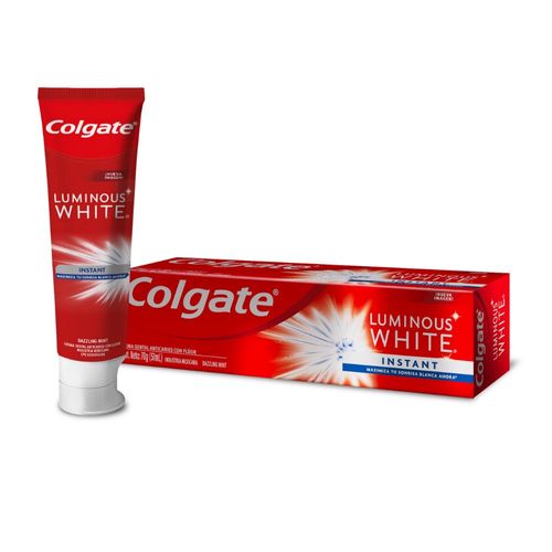 Pasta Dental Colgate Luminous White Instant x 70 g