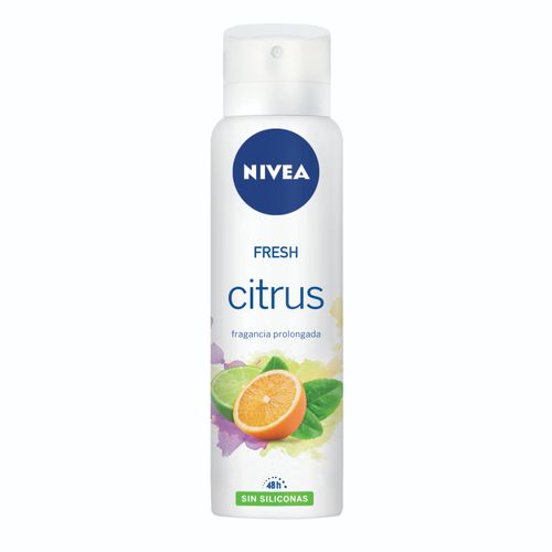 Desodorante antitranspirante femenino Nivea Fresh Citrus Sin Siliconas x 150 ml