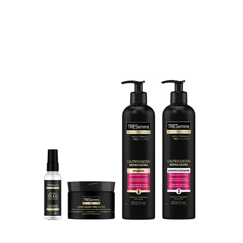 Kit Capilar Tresemmé Cauterización Reparadora + Hidratación