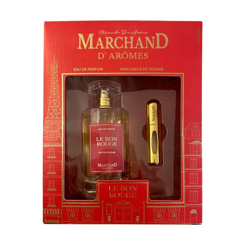 Set Marchand D Aromes EDP Le Bon Rouge x 110 ml + Perfumero x 5 ml