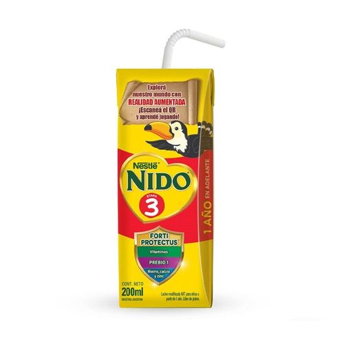 Leche Infantil Nido Etapa 3 x 200 ml