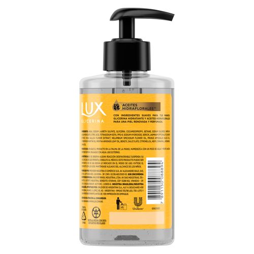 Jabón Líquido Lux Glicerina Manzanilla x 300 ml