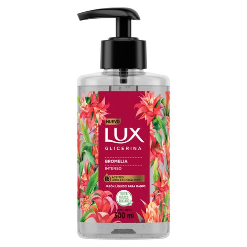 Jabón Líquido Lux Glicerina Bromelia x 300 ml