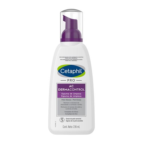 Espuma Facial de Limpieza Cetaphil PRO AC Control x 236 ml