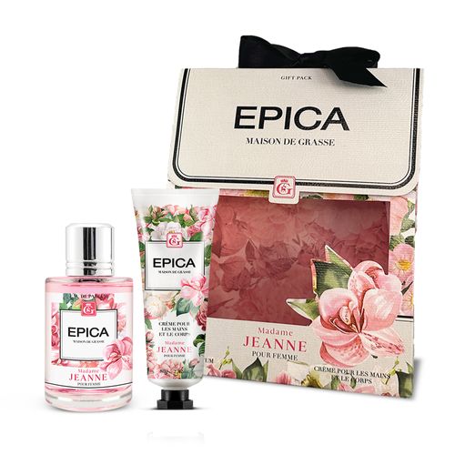 Set Epica Madame Jeanne EDP 50 x ml + Crema para Manos