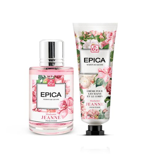 Set Epica Madame Jeanne EDP 50 x ml + Crema para Manos