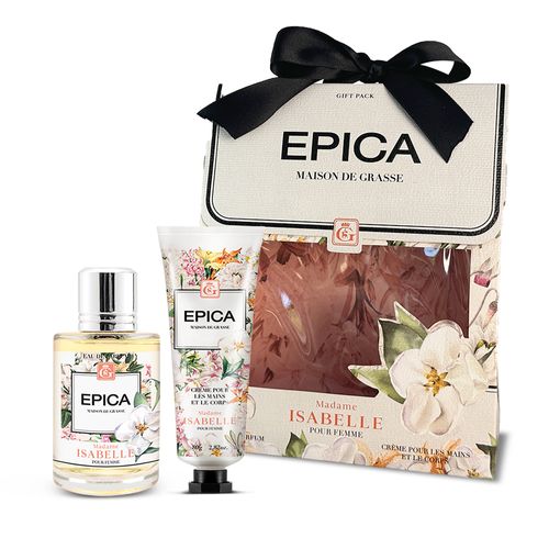 Set Epica Madame Isabelle EDP x 50 ml + Crema para Manos