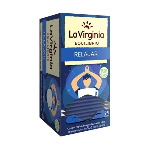 Té La Virginia Relajar x 25 un