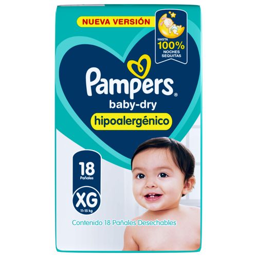 Pañales Pampers Baby Dry