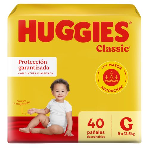 Pañales Huggies Classic