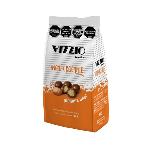 Confites Vizzio Mani Crocante x 100 g