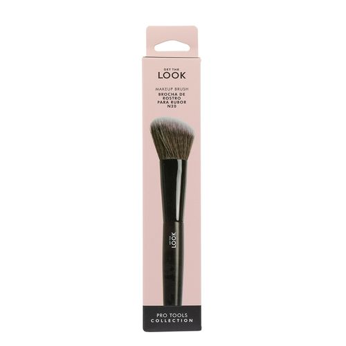 Brocha de Rostro Get The Look Pro Tools Rubor Inclinada N20