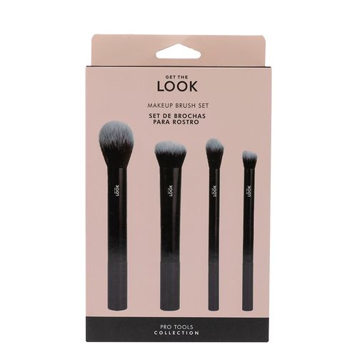 Set Brochas de Rostro Get The Look Pro Tools