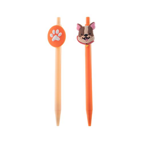 Set Lapiceras Simplicity Stationery Dogs x 2 un