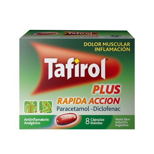 Tafirol Plus x 8 Caps