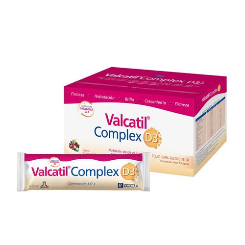 Suplemento Dietario Valcatil Complex D3 x 15 sobres