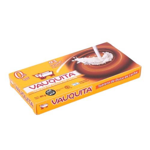 Tableta de Dulce de Leche Vauquita x 80 g