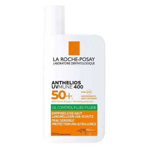 Protector Solar La Roche-Posay Anthelios UV Mune 400 Fluido Invisible Spf 50+ x 50 ml