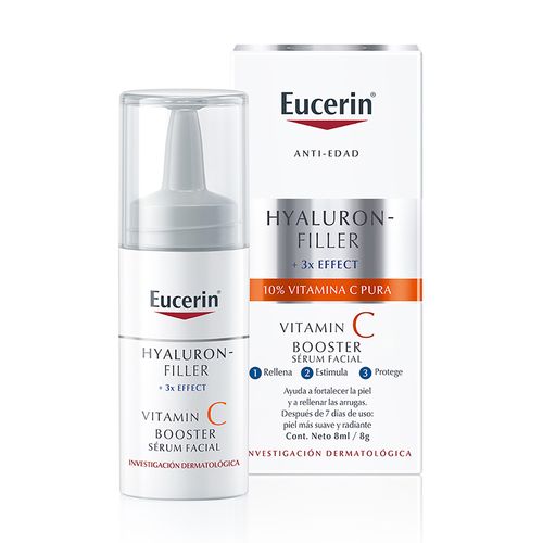 Sérum Facial Antiedad Eucerin Hyaluron-Filler Vitaminc C Booster 3x Effect x 8 ml