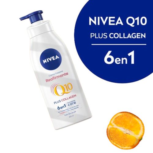 Crema Corporal Reafirmante Nivea Q10 + Colágeno 6 en 1 x 400 ml