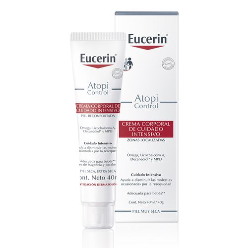 Crema de Cuidado Intensivo Eucerin DAControl AtopiControl x 40 ml