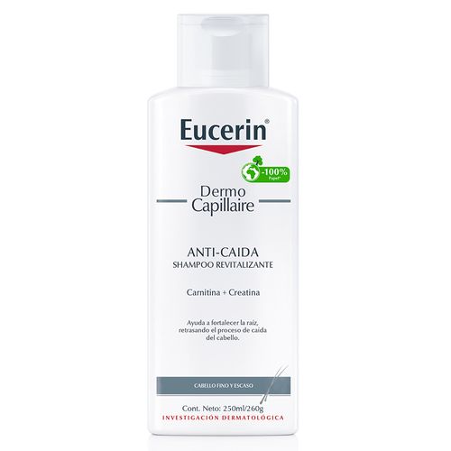 Shampoo Revitalizante Anticaída Eucerin DermoCapillaire Ideal para Cabellos Debilitados x 250 ml