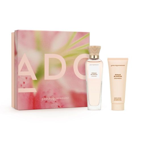 Set EDT Adolfo Dominguez Blancas x 120 ml + Body Lotion x 75 ml