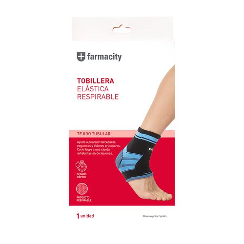 Tobillera Farmacity Elástica Respirable Talle M