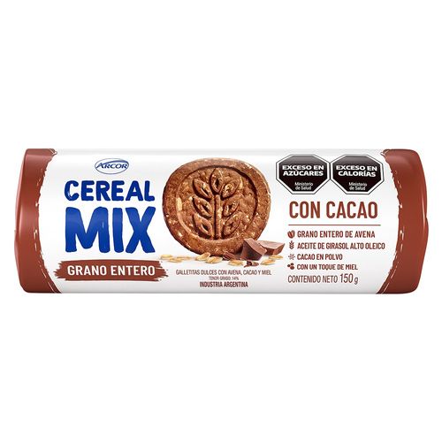 Galletitas Cereal Mix Sabor Cacao x 150 g