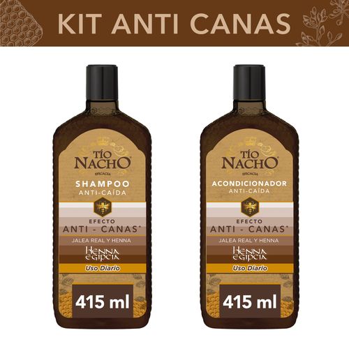 Combo Tio Nacho Anticanas Shampoo x 415 ml + Acondicionador x 415 ml