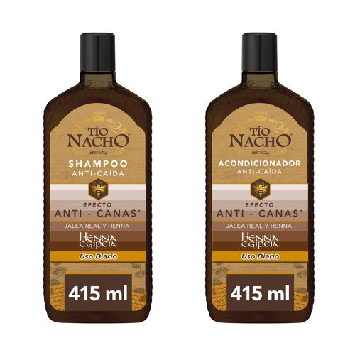 Combo Tio Nacho Anticanas Shampoo x 415 ml + Acondicionador x 415 ml