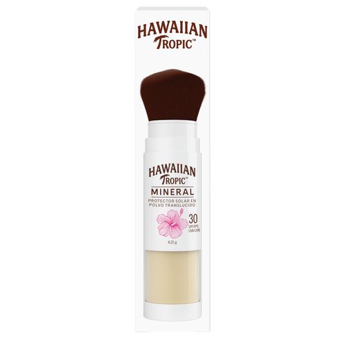 Protector Solar Polvo Translucido Hawaiian Tropic Mineral en Fps 30 x 4,25 g