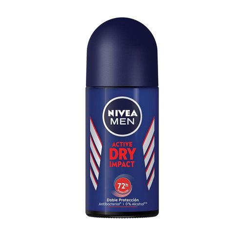 Desodorante Nivea Men Active Dry Impact Roll On x 50 ml