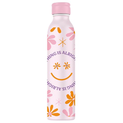 Botella con Pico de Aluminio Simplicity Flowers