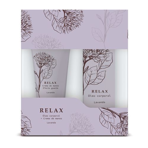 Set Home Spa Relax Crema para Manos Y Óleo Corporal