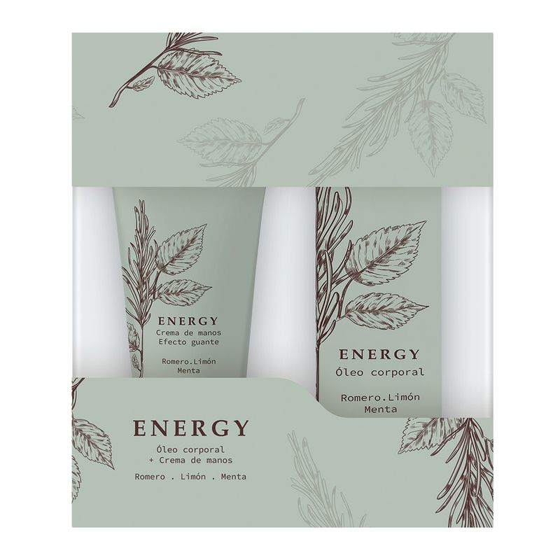 set-home-spa-energy-crema-para-manos-y-oleo-corporal