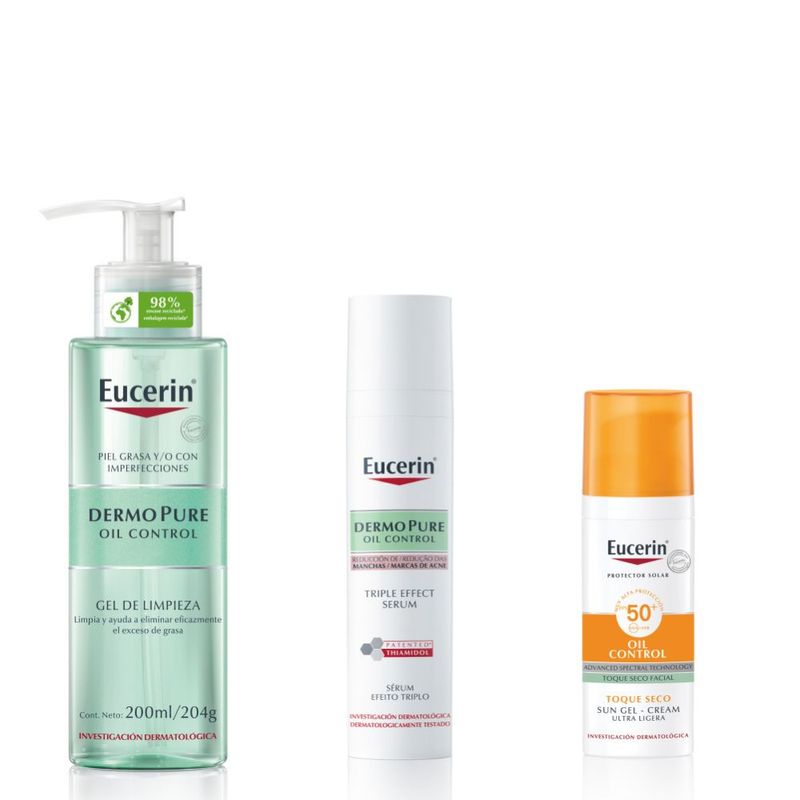 combo-eucerin-dermopure-oil-control-fluido-matificante-efecto-antibrillo-x-50-ml-serum-triple-efecto-x-40-m-protector-solar-eucerin-oil-control-sun-gel-fps-50-x-50-ml