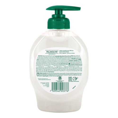 Jabón Líquido Palmolive Nat Coconut x 221 ml