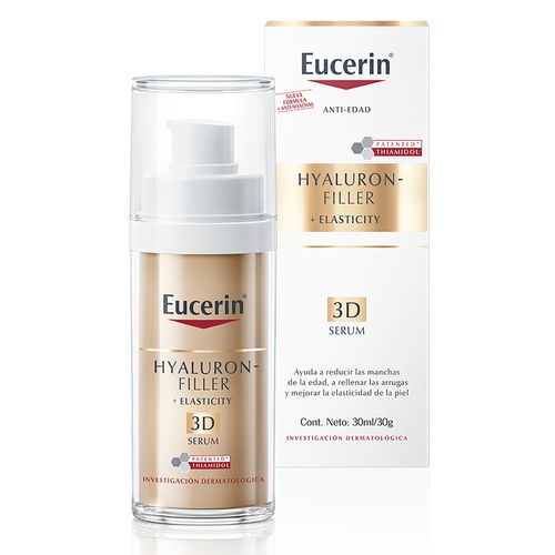 Sérum Antiedad e Hidratante 3D Eucerin Hyaluron-Filler + Elasticity x 30 ml